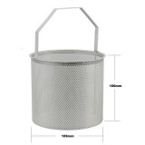 Guidi Stainless steel 316 strainer basket for water strainer- KIT1162CE008 1 1/2 inch